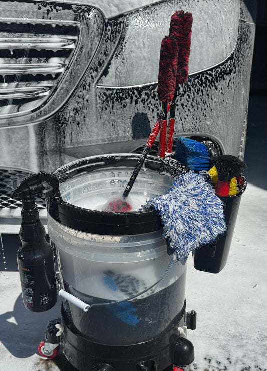 Tragbarer Autowascheimer & Organizer