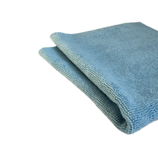 HGP Blue Laser-Cut Mikrofasertuch – 40x40 cm | 220gsm | Nahtlos