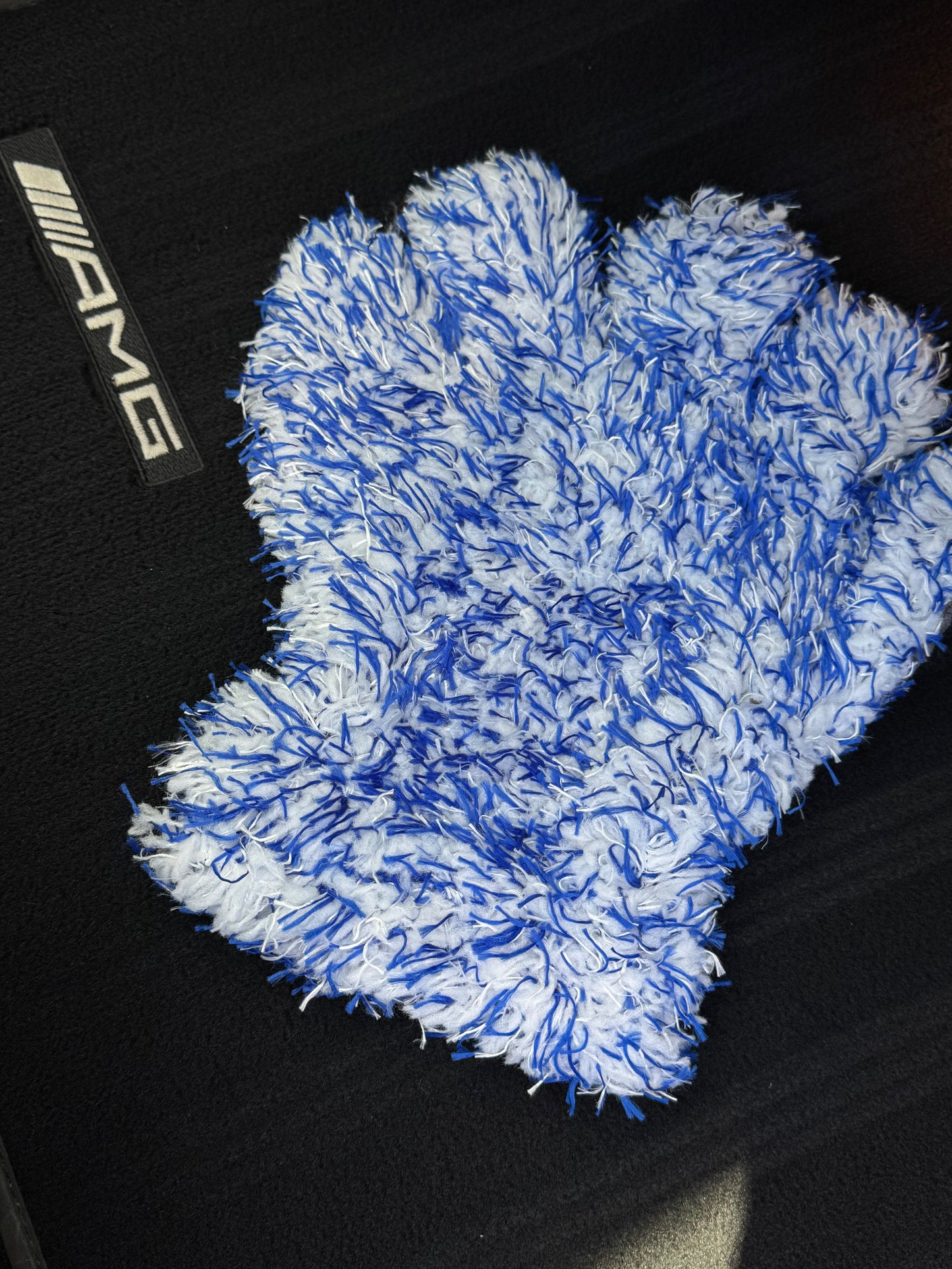 Fünf-Finger Mikrofaser-Waschhandschuh