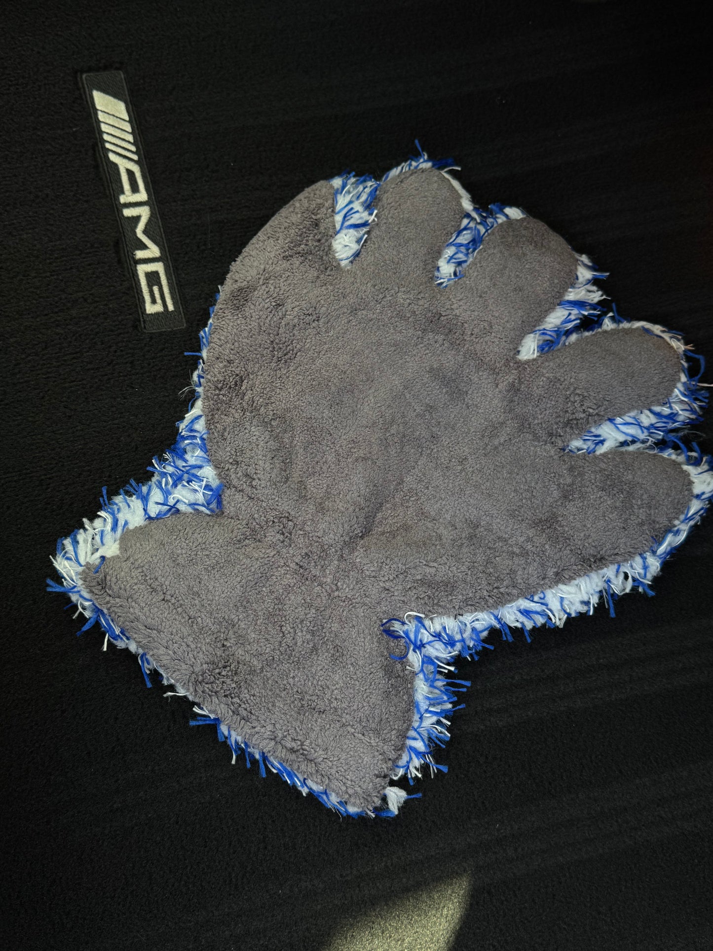 Fünf-Finger Mikrofaser-Waschhandschuh